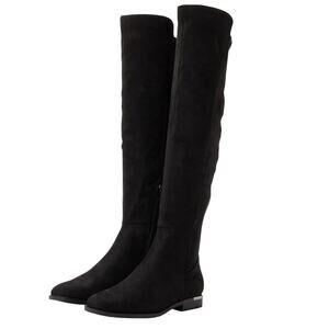 Nine West Awake 2 Over the Knee Boots Black 8 New